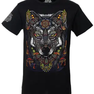 Playera-de-hombre-Lobo-huichol-no-estaba-muerto