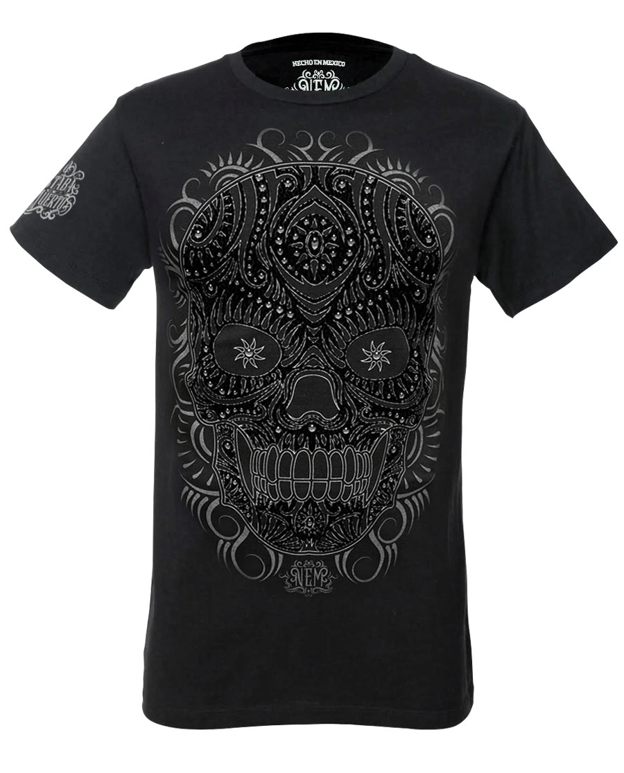 Playera-de-hombre-Calavera-terciopelo-f1