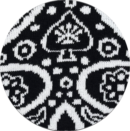 poncho-huesuda blacna